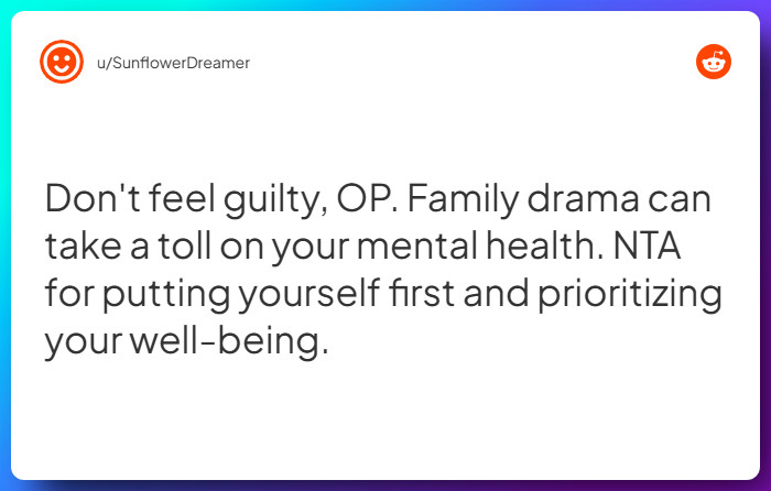 Comment from u/SunflowerDreamer