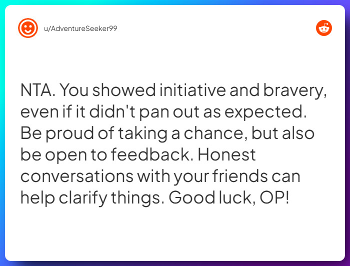 Comment from u/AdventureSeeker99