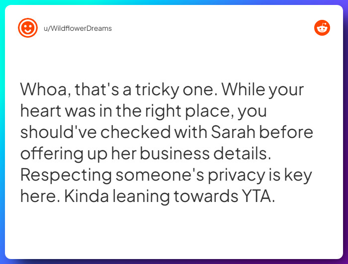Comment from u/WildflowerDreams