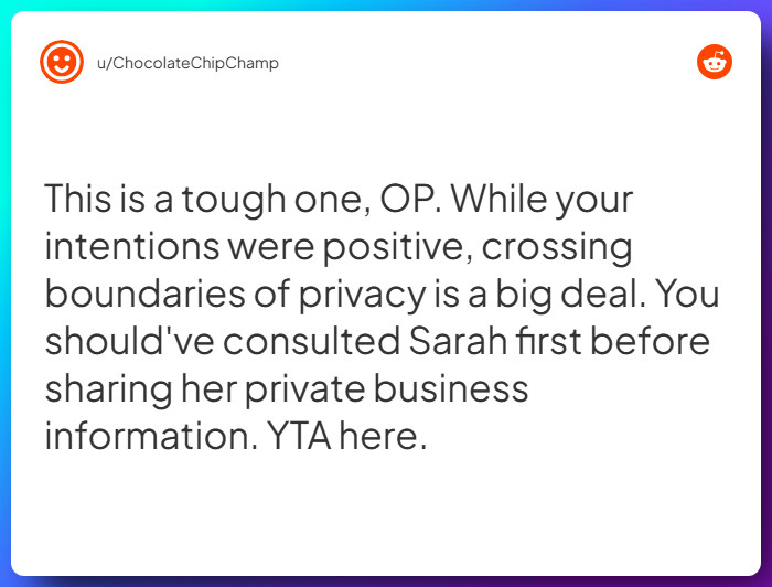 Comment from u/ChocolateChipChamp