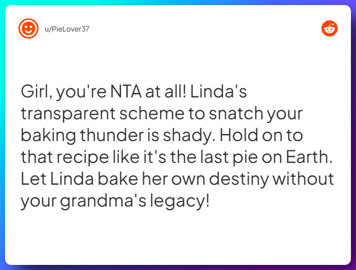 Comment from u/PieLover37