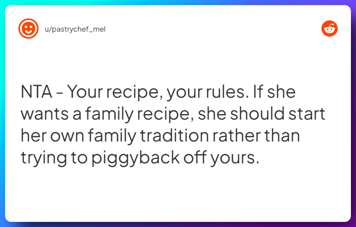 Comment from u/pastrychef_mel