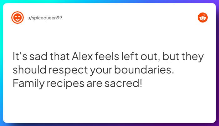 Comment from u/spicequeen99