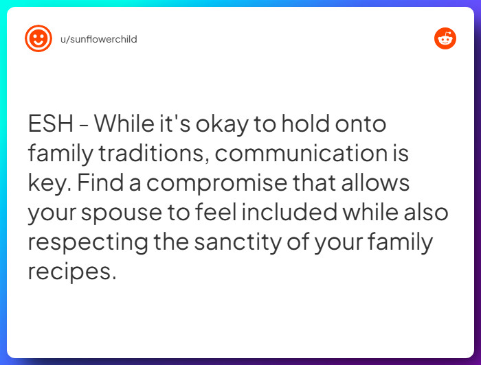 Comment from u/sunflowerchild