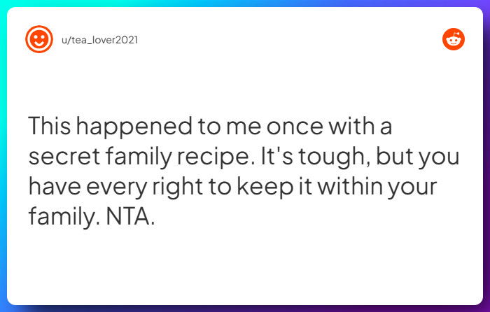 Comment from u/tea_lover2021