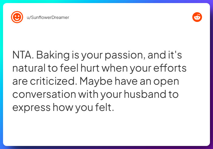 Comment from u/SunflowerDreamer