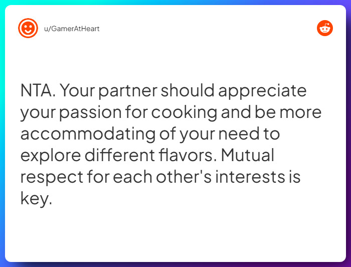 Comment from u/GamerAtHeart