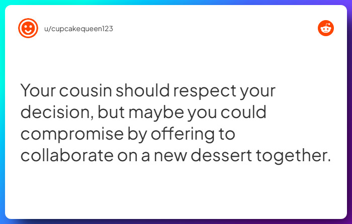 Comment from u/cupcakequeen123