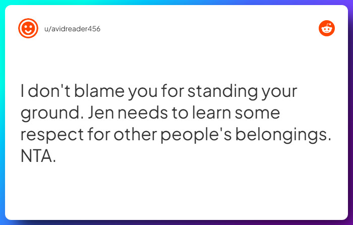 Comment from u/avidreader456