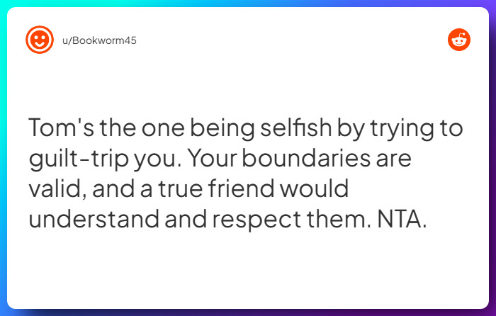Comment from u/Bookworm45