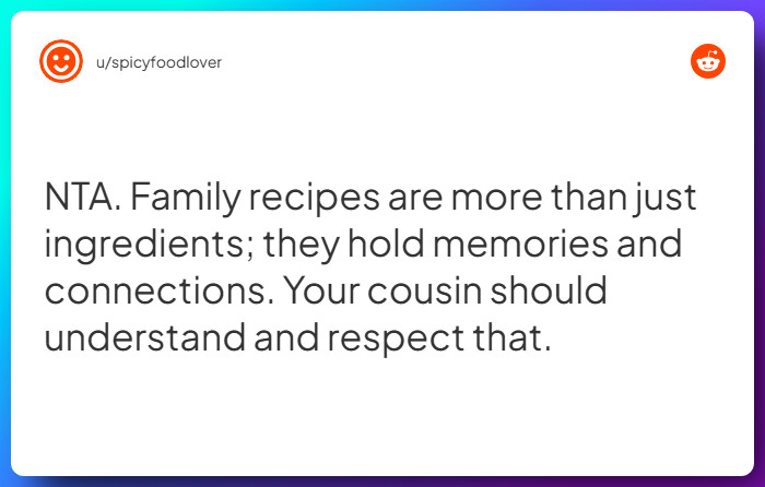 Comment from u/spicyfoodlover