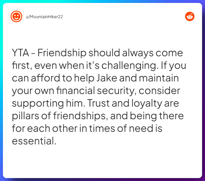 Comment from u/MountainHiker22