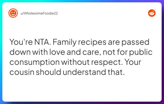 Comment from u/WholesomeFoodie22