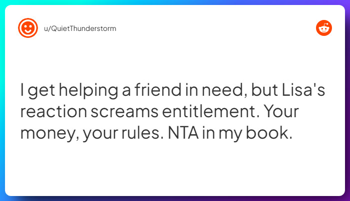 Comment from u/QuietThunderstorm