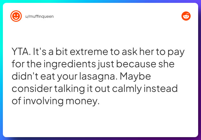 Comment from u/muffinqueen