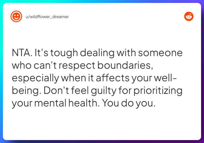 Comment from u/wildflower_dreamer