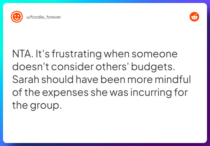 Comment from u/foodie_forever