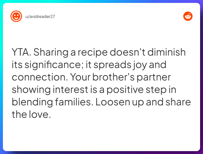 Comment from u/avidreader27