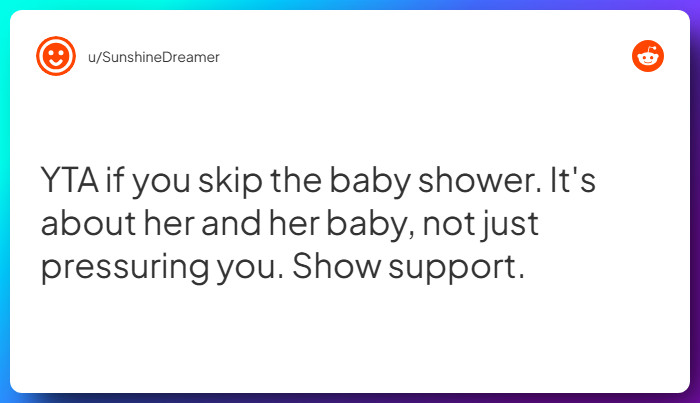 Comment from u/SunshineDreamer