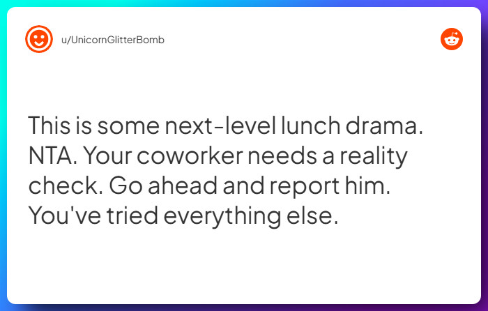 Comment from u/UnicornGlitterBomb