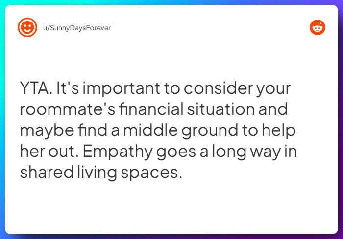 Comment from u/SunnyDaysForever