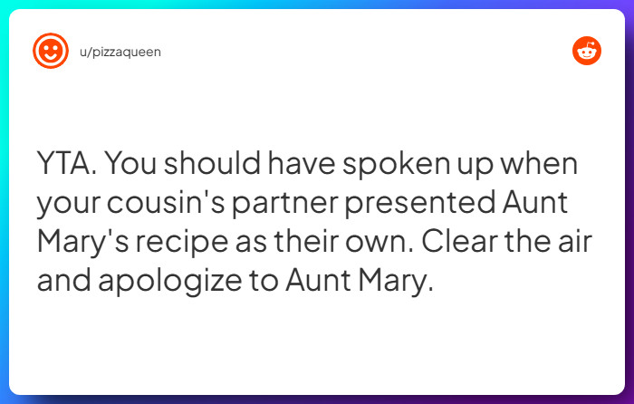 Comment from u/pizzaqueen