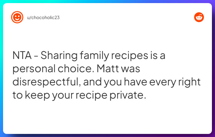 Comment from u/chocoholic23