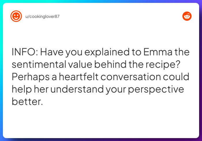 Comment from u/cookinglover87
