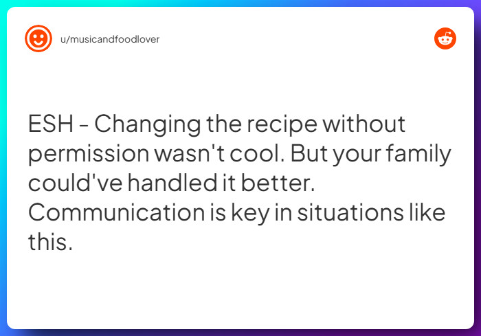 Comment from u/musicandfoodlover