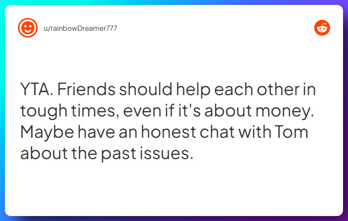Comment from u/rainbowDreamer777