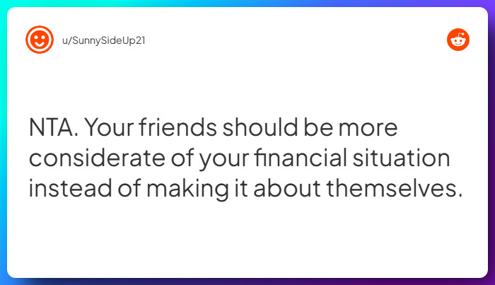 Comment from u/SunnySideUp21