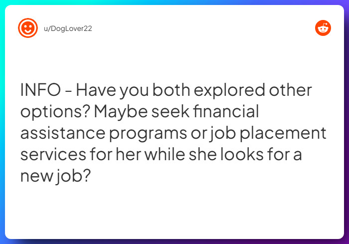 Comment from u/DogLover22