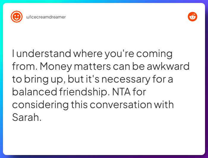 Comment from u/icecreamdreamer