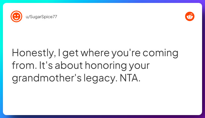 Comment from u/SugarSpice77