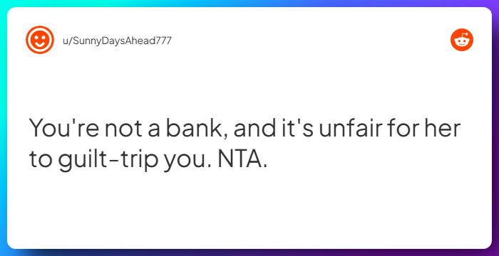 Comment from u/SunnyDaysAhead777