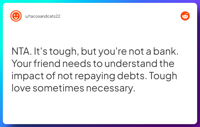 Comment from u/tacosandcats22