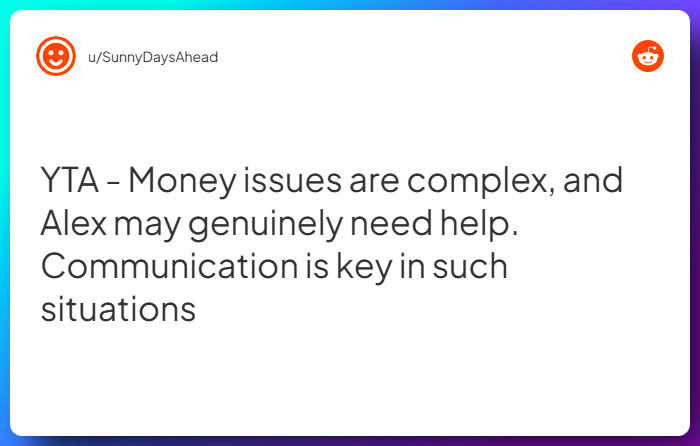 Comment from u/SunnyDaysAhead