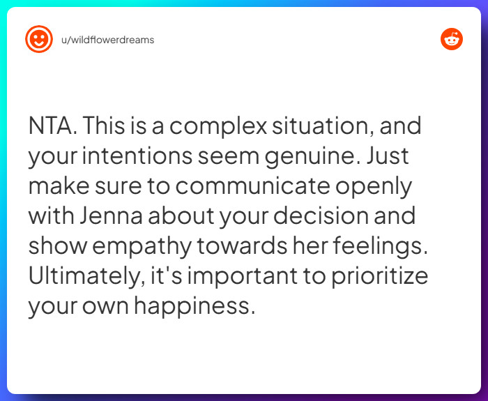 Comment from u/wildflowerdreams