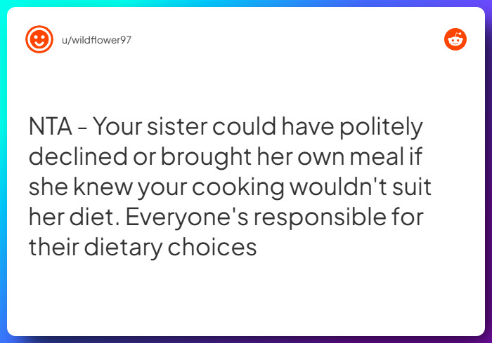 Comment from u/wildflower97