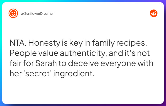 Comment from u/SunflowerDreamer