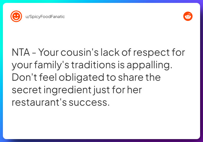 Comment from u/SpicyFoodFanatic