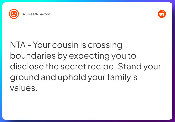 Comment from u/SweetNSavory