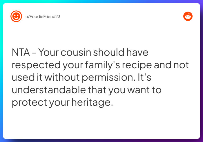 Comment from u/FoodieFriend23
