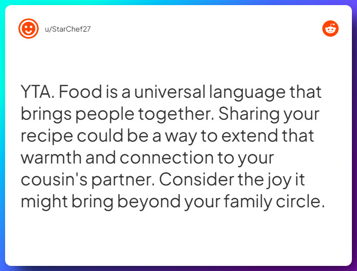 Comment from u/StarChef27