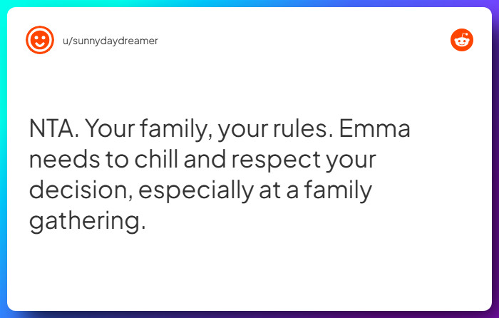 Comment from u/sunnydaydreamer
