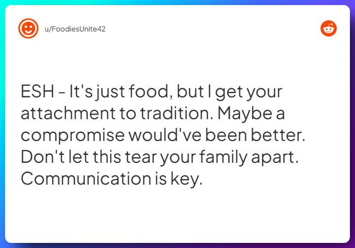 Comment from u/FoodiesUnite42