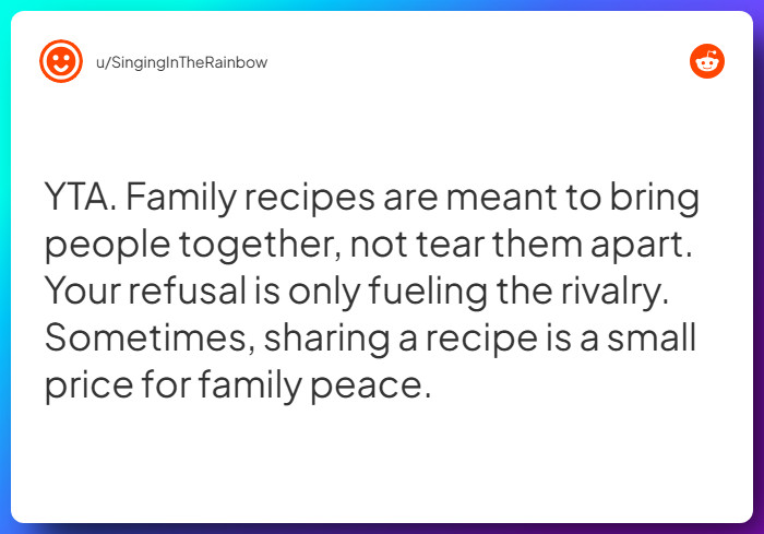 Comment from u/SingingInTheRainbow