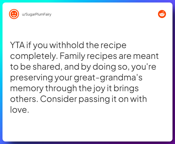 Comment from u/SugarPlumFairy