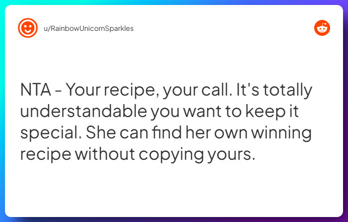 Comment from u/RainbowUnicornSparkles