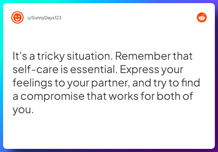 Comment from u/SunnyDays123